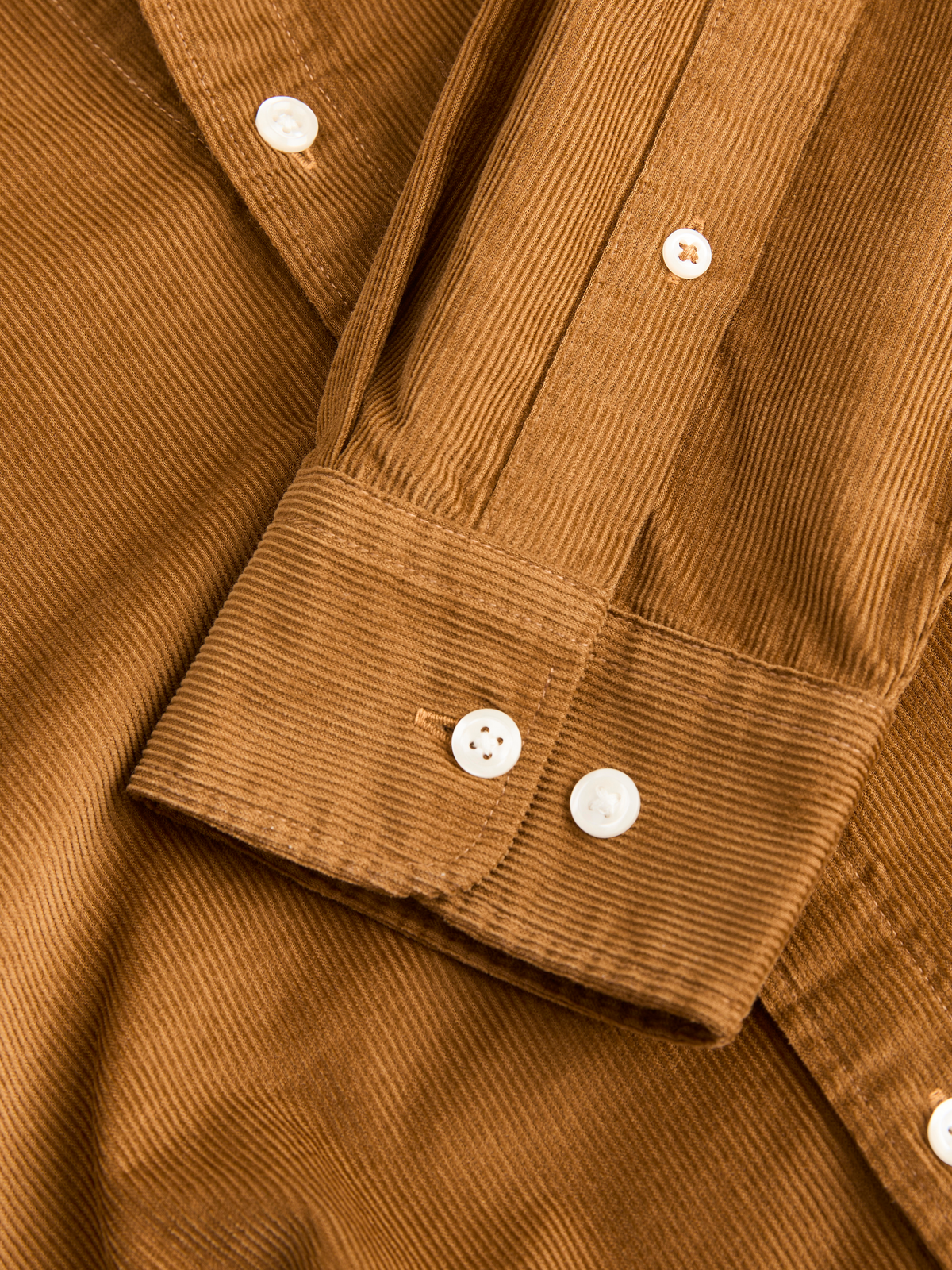 Ανδρικό κοτλέ πουκάμισο Field καφέ – JACK & JONES
