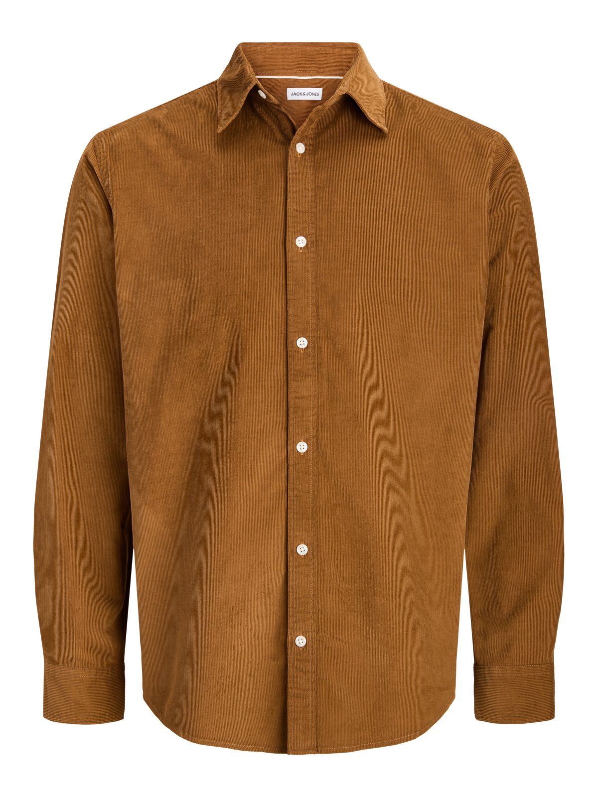 Ανδρικό κοτλέ πουκάμισο Field καφέ – JACK & JONES