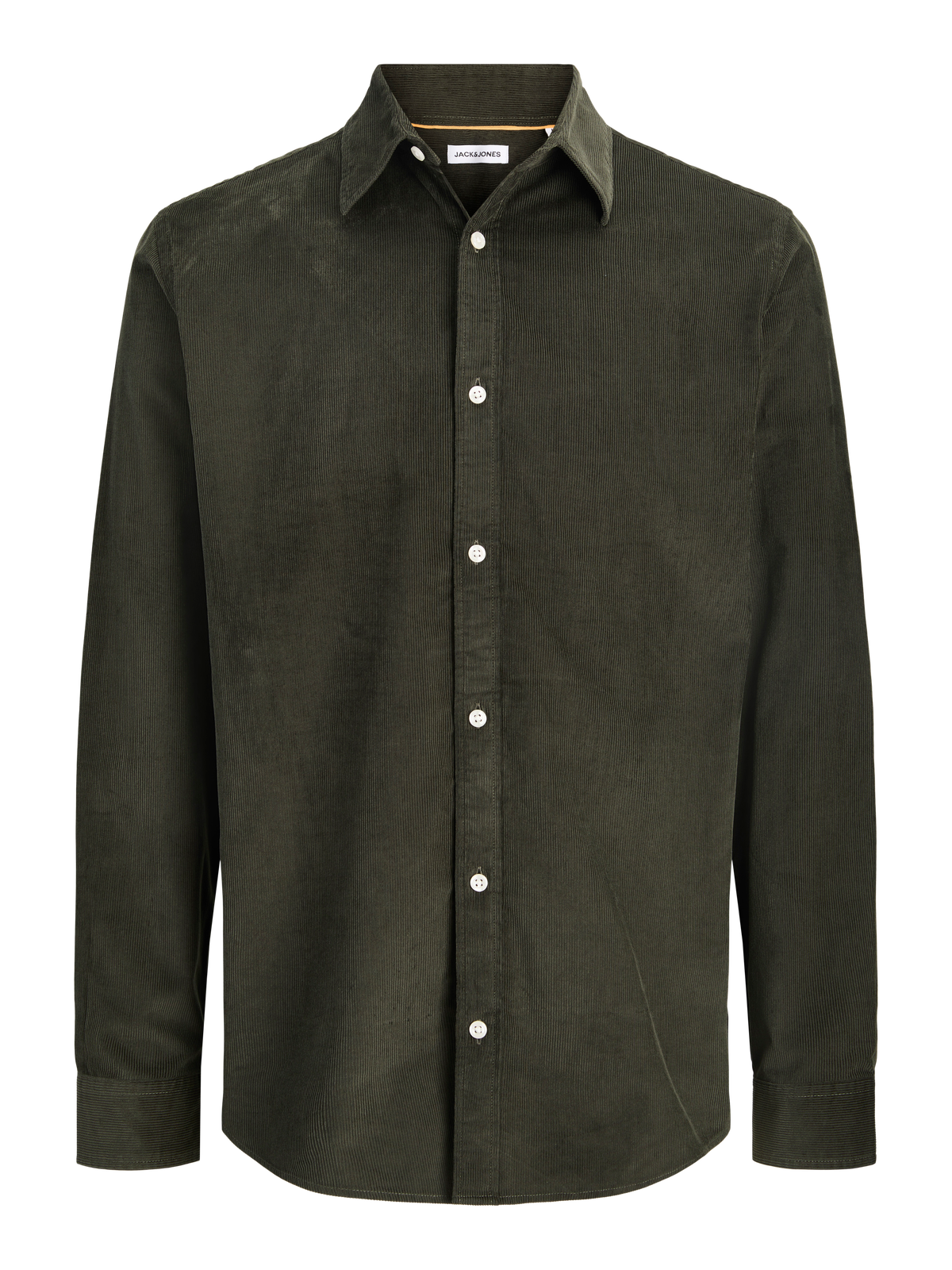 Ανδρικό κοτλέ πουκάμισο Field λαδί – JACK & JONES