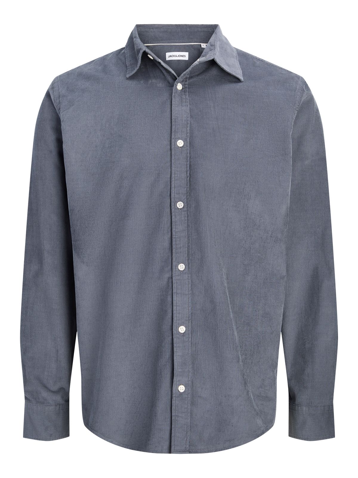 Ανδρικό κοτλέ πουκάμισο Field γκρι – JACK & JONES