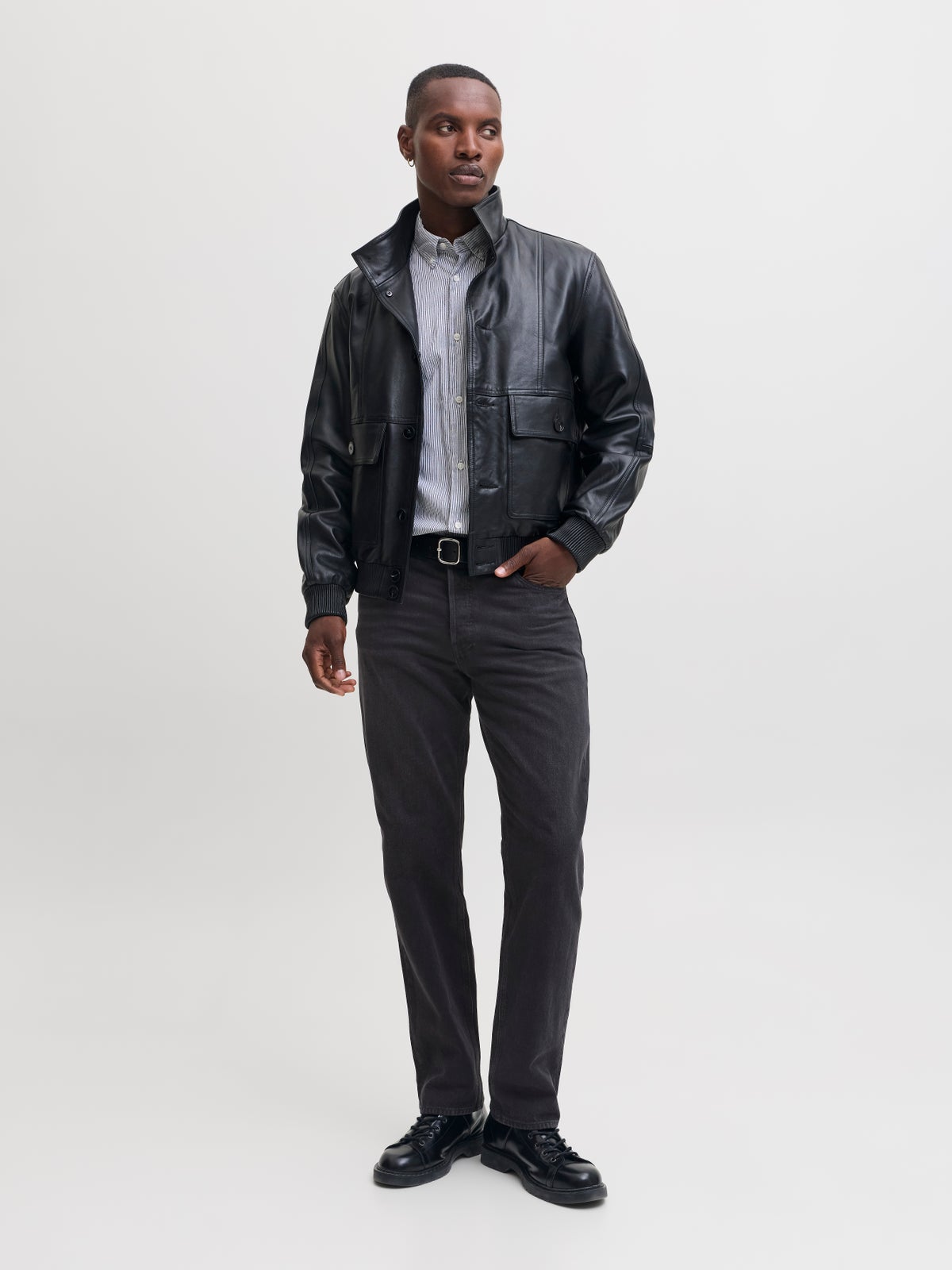 Ανδρικό τζιν παντελόνι Chris Original μαύρο – JACK & JONES
