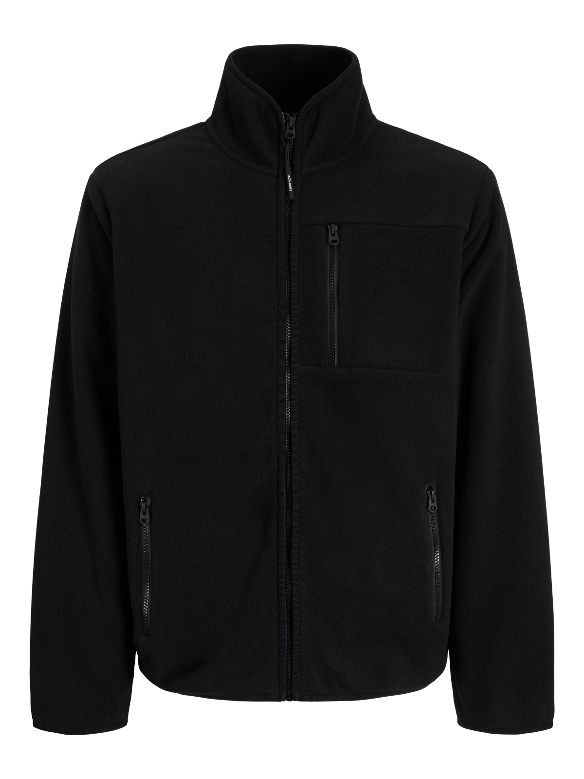 Ανδρικό fleece μπουφάν Lupo μαύρο – JACK & JONES