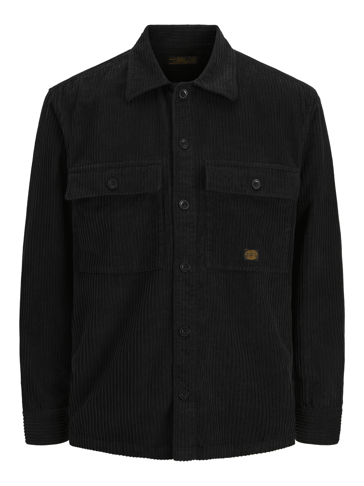 Ανδρικό κοτλέ overshirt Oliver μπλε σκούρο – JACK & JONES
