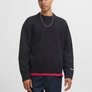 Ανδρικό πλεκτό πουλόβερ Norrebro μαύρο – JACK & JONES