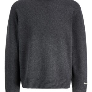 Ανδρικό πλεκτό πουλόβερ Norrebro ανθρακί – JACK & JONES