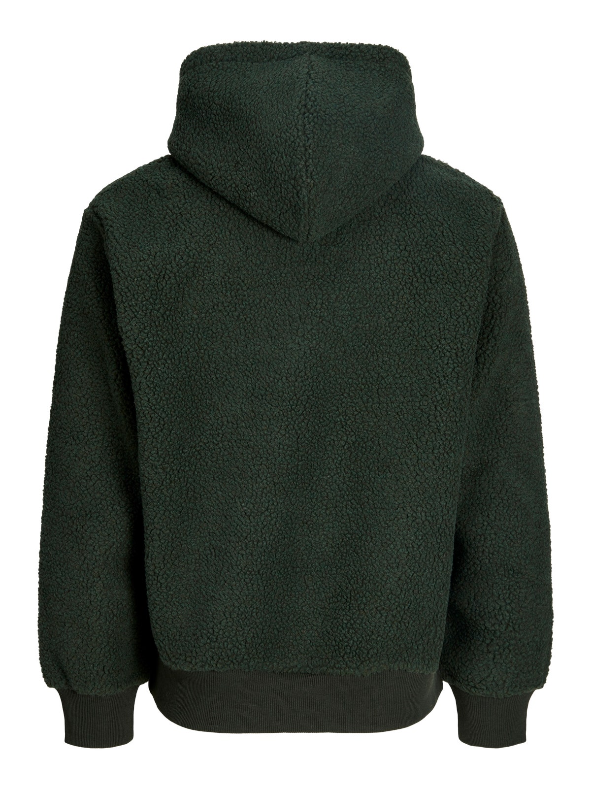 Ανδρικό φούτερ teddy με κουκούλα Soho πράσινο – JACK & JONES