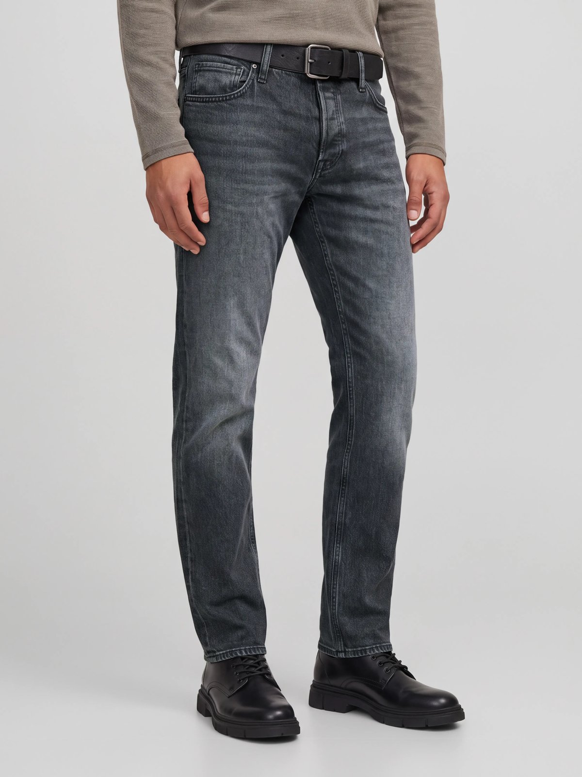 Ανδρικό τζιν Mike Original tapered μαύρο – JACK & JONES