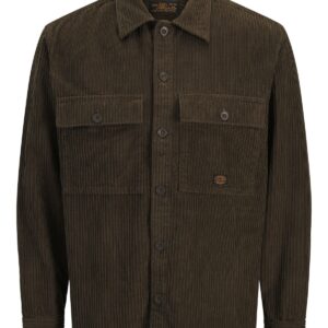 Ανδρικό κοτλέ overshirt Oliver λαδί – JACK & JONES