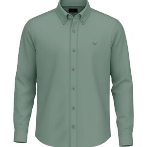 Ανδρικό πουκάμισο Oxford dyed πράσινο – BOSTON